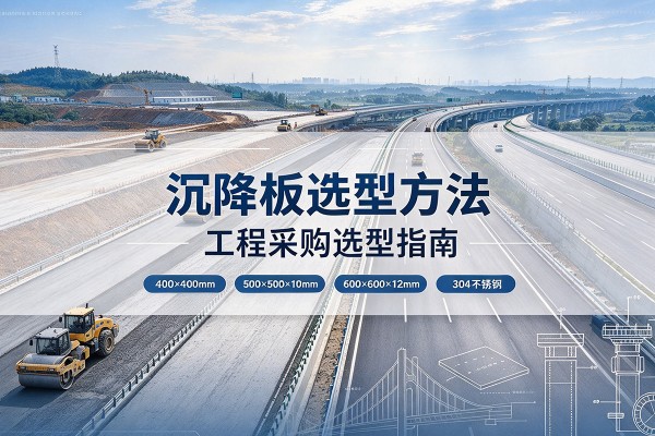 江华沉降板选择方法