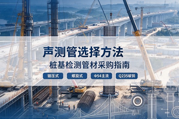 江华声测管选型标准