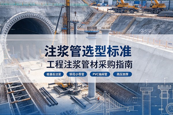 江华注浆管选型标准